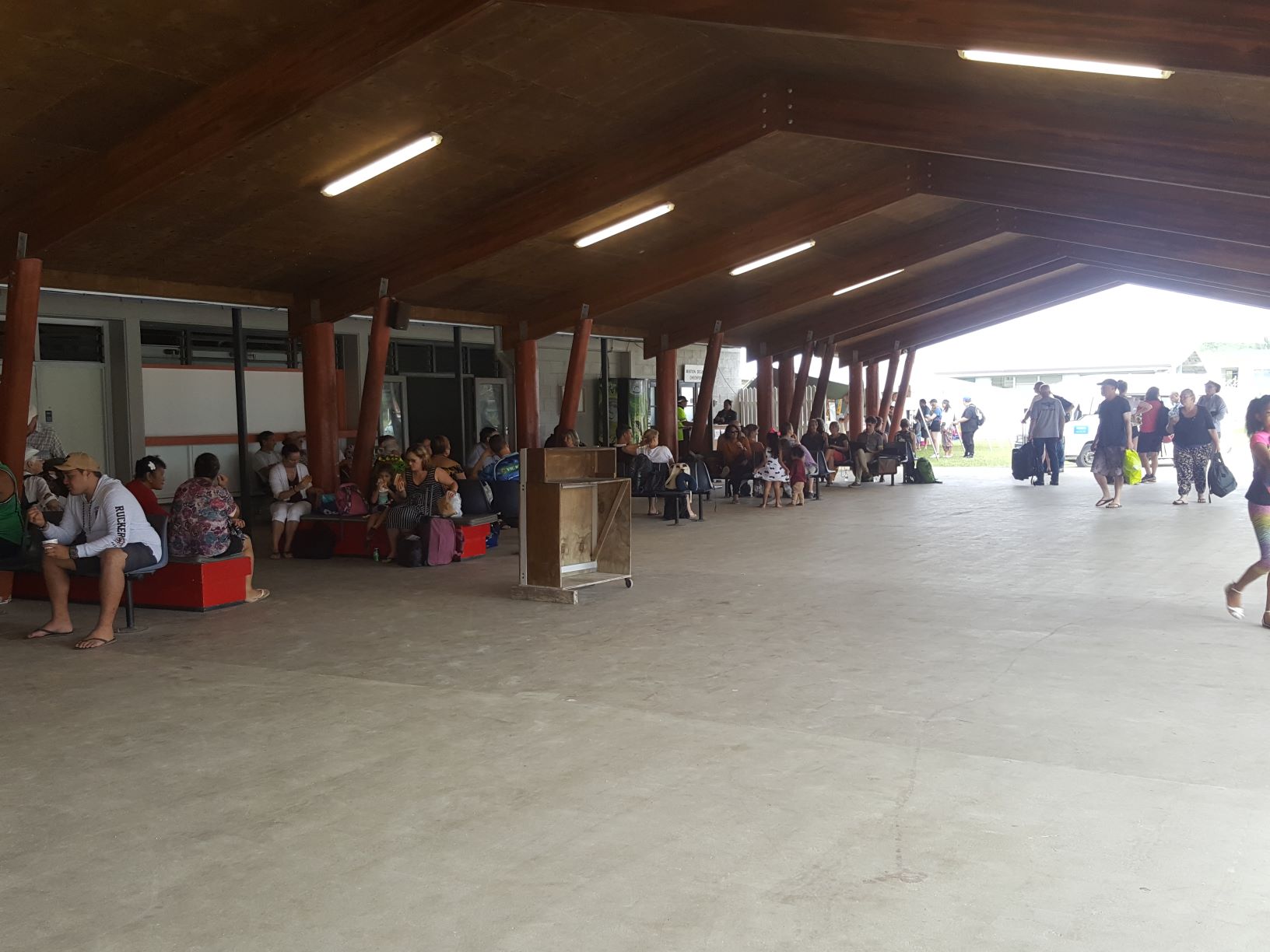 Niue Airport Departure Lounge